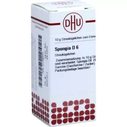SPONGIA D 6 kugler, 10 g
