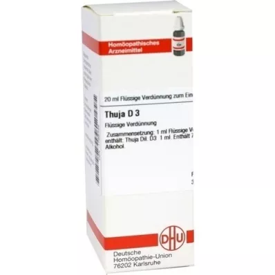 THUJA D3-fortynding, 20 ml