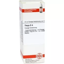 THUJA D4-fortynding, 20 ml