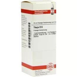 THUJA D6 Fortynding, 20 ml