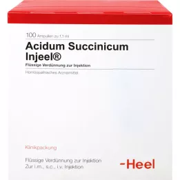 ACIDUM SUCCINICUM INJEEL Ampuller, 100 stk