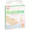 RATIOLINE følsom hurtig sårbandage 8 cmx1 m, 1 stk