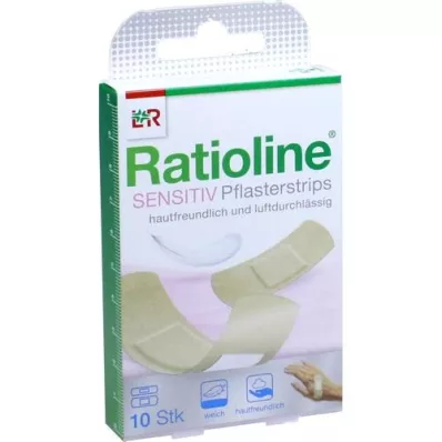 RATIOLINE følsomme gipsstrimler i 2 størrelser, 10 stk RATIOLINE følsomme gipsstrimler i 2 størrelser, 10 stk