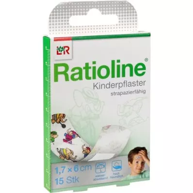 RATIOLINE børnegipsstrimler, 15 stk