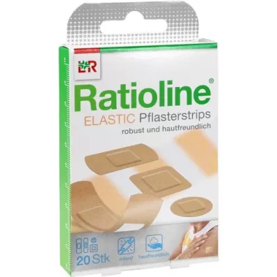 RATIOLINE elastiske gipsstrimler i 4 størrelser, 20 stk RATIOLINE elastiske gipsstrimler i 4 størrelser, 20 stk