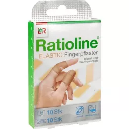 RATIOLINE elastisk finger specialstik i 2 størrelser, 20 stk
