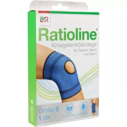 RATIOLINE aktiv knæledsbandage str. S, 1 stk