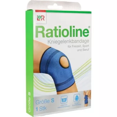 RATIOLINE aktiv knæledsbandage str. S, 1 stk RATIOLINE aktiv knæledsbandage str. S, 1 stk