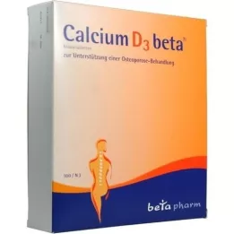CALCIUM D3 beta brusetabletter, 100 stk