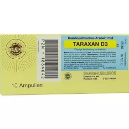TARAXAN D 3 injektions ampuller, 10X1 ml