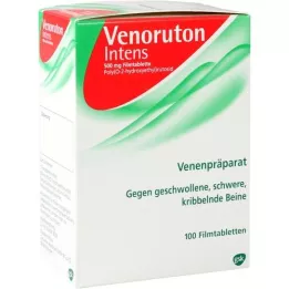 VENORUTON intense filmovertrukne tabletter, 100 stk
