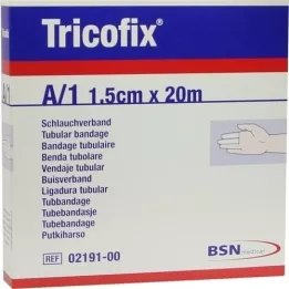 TRICOFIX Rørbandage størrelse A 1,5 cmx20 m, 1 stk