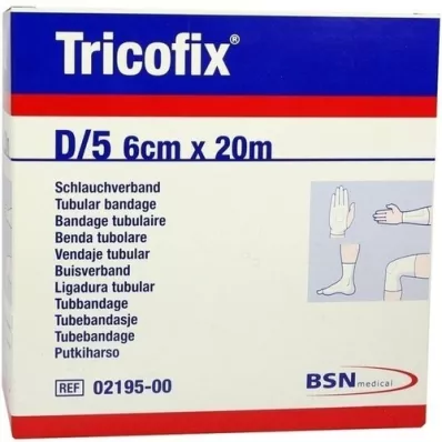 TRICOFIX Rørforbinding størrelse D 6 cmx20 m, 1 stk