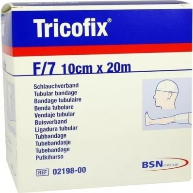TRICOFIX Rørbandage størrelse F 10 cmx20 m, 1 stk