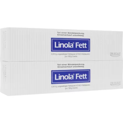 LINOLA fed fløde, 2X250 g