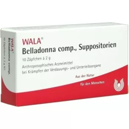 BELLADONNA COMP.Suppositorier, 10X2 g