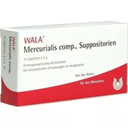 MERCURIALIS COMP.Suppositorier, 10X2 g