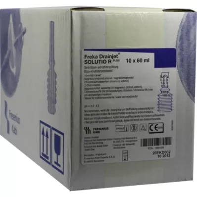 FREKA DRAINJET Solutio R Plus flaske, 10X60 ml
