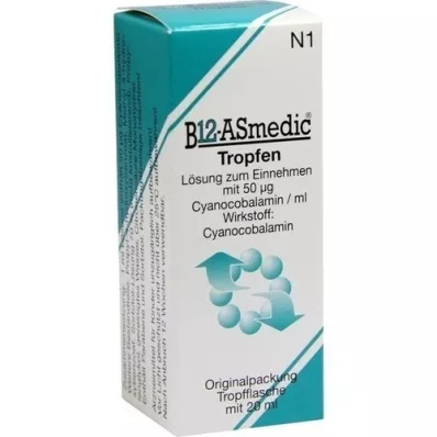 B12 ASMEDIC orale dråber, 20 ml