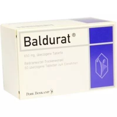 BALDURAT Filmovertrukne tabletter, 50 stk BALDURAT Filmovertrukne tabletter, 50 stk