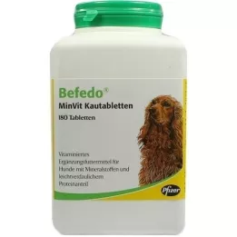 BEFEDO MinVit tyggetabletter til hunde, 180 stk