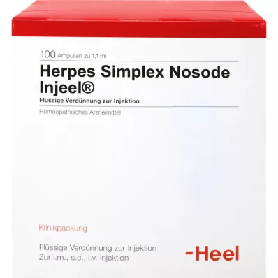 HERPES SIMPLEX Nosode Injeel ampuller, 100 stk