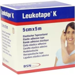 LEUKOTAPE Str 5 cm hudfarvet, 1 stk