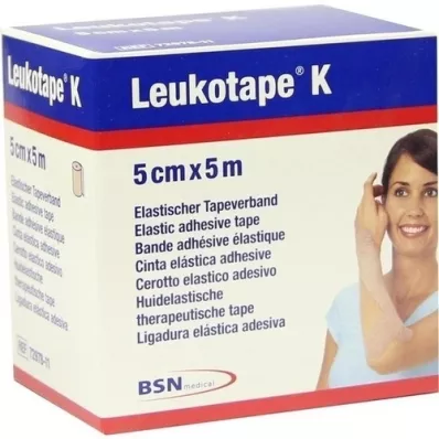 LEUKOTAPE Str 5 cm hudfarvet, 1 stk