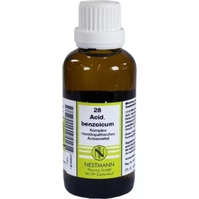 ACIDUM BENZOICUM KOMPLEX No.28 Fortynding, 50 ml