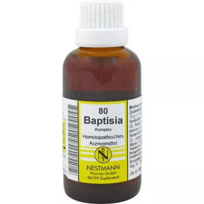 BAPTISIA KOMPLEX No.80 Fortynding, 50 ml