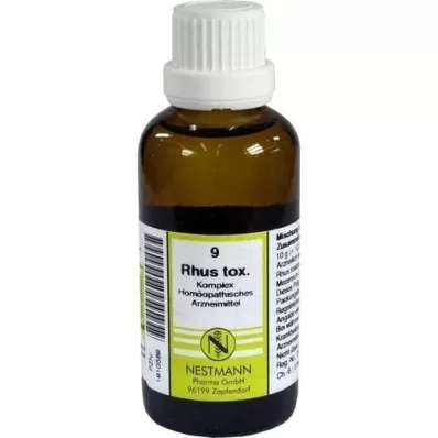 RHUS TOX Kompleks nr. 9 Fortynding, 50 ml