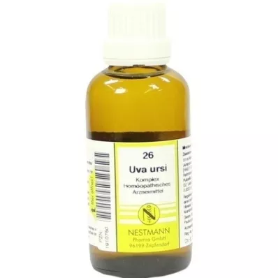 UVA URSI KOMPLEX No.26 Fortynding, 50 ml UVA URSI KOMPLEX No.26 Fortynding, 50 ml
