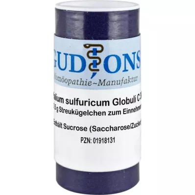 KALIUM SULFURICUM C 30 enkeltdosiskugler, 0,5 g