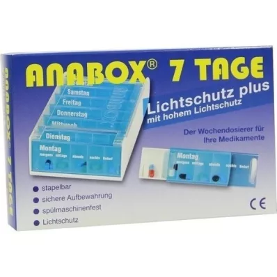 ANABOX 7 dages solbeskyttelse plus, 1 stk