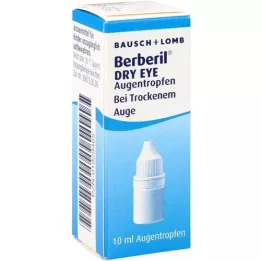 BERBERIL Øjendråber med tørre øjne, 10 ml