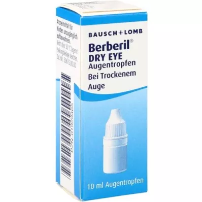 BERBERIL Øjendråber med tørre øjne, 10 ml