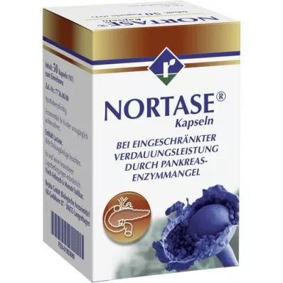 NORTASE Kapsler, 50 stk