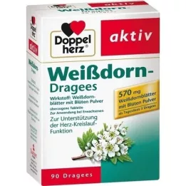 DOPPELHERZ Hawthorn drageer, 90 stk