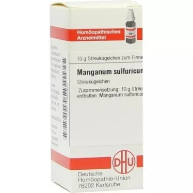 MANGANUM SULFURICUM D 6 kugler, 10 g