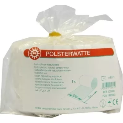 POLSTERWATTE rullet 6 cmx2 m, 1 stk POLSTERWATTE rullet 6 cmx2 m, 1 stk