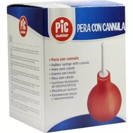 KLISTIERSPRITZE 140 ml pæreformet, 1 stk
