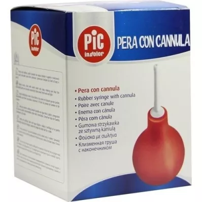 KLISTIERSPRITZE 140 ml pæreformet, 1 stk