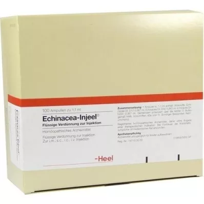 ECHINACEA INJEEL Ampuller, 100 stk