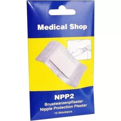 BRUSTWARZENPFLASTER NPP2, 10 stk