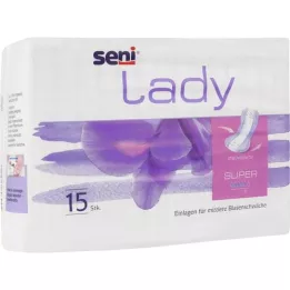 SENI Lady inkontinenspude super, 15 stk