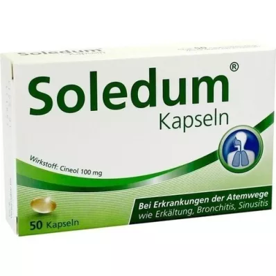 SOLEDUM 100 mg gastro-resistente kapsler, 50 stk