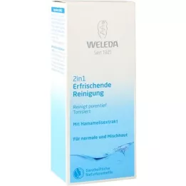 WELEDA 2i1 forfriskende rensemælk, 100 ml