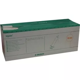 INJEKT Solo sprøjte 10 ml Luer excentrisk PVC-fr., 100X10 ml