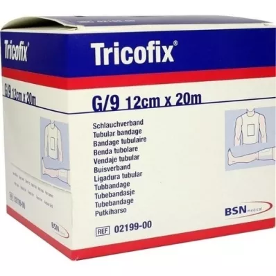 TRICOFIX Rørbandage størrelse G 12 cmx20 m, 1 stk