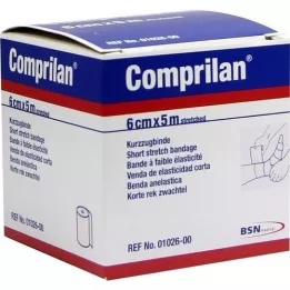 COMPRILAN elastisk bandage 6 cmx5 m, 1 stk